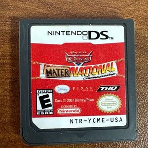 Nintendo DS: Disney Pixar Cars Mater National Championship THQ game Only